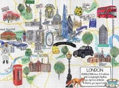 Puzzle Mapa de Londres