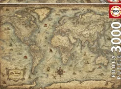 Puzzle Mapa do mundo
