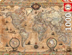Puzzle Mapa do mundo antigo