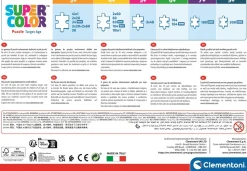 Puzzle Mapa dos Dinossauros Supercolor Puzzle