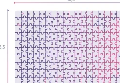 Puzzle Mapa dos Dinossauros Supercolor Puzzle