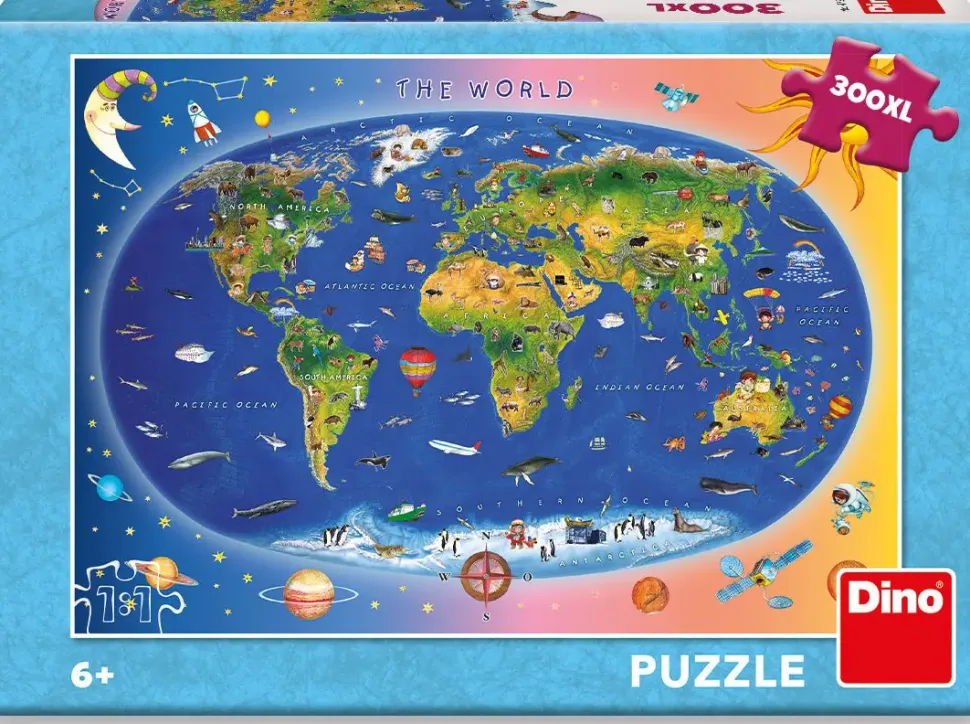 Puzzle Mapa infantil de