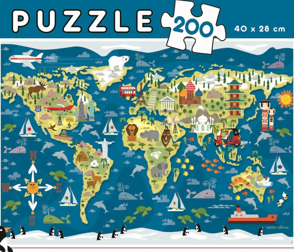 Puzzle Mapa mundi