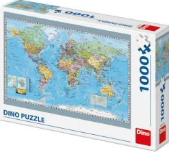 Puzzle Mapa político do mundo