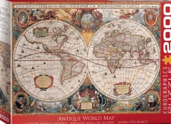 Puzzle Mapa sveta v 17. storo膷í