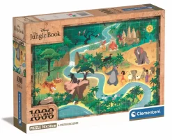 Puzzle Mapas de histórias compactos O livro da selva