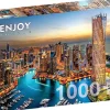 Puzzle Marina de Dubai à noite