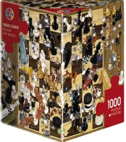 Puzzle Marino Degano: branco ou preto