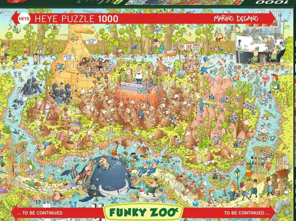 Puzzle Marino Degano: Expedição Australiana