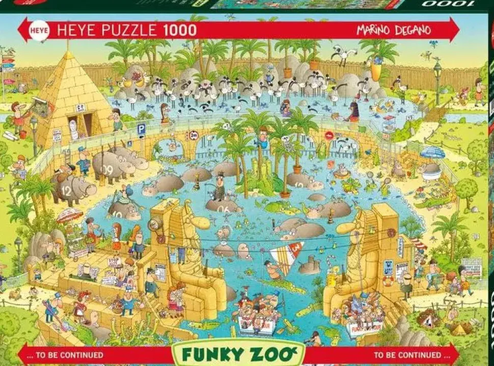 Puzzle Marino Degano: expedição ao Nilo