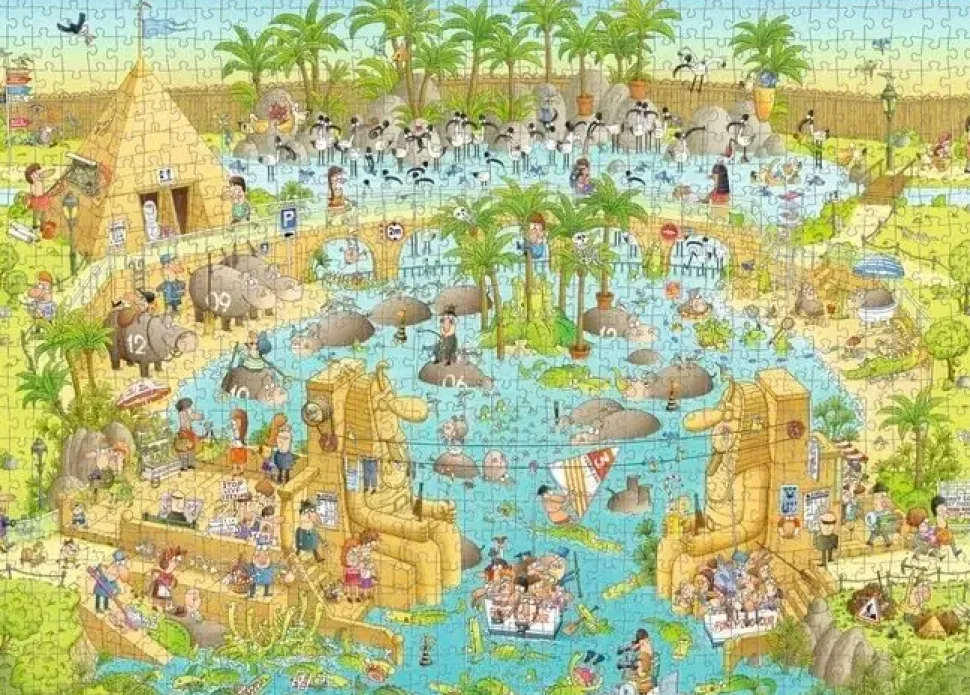 Puzzle Marino Degano: expedição ao Nilo