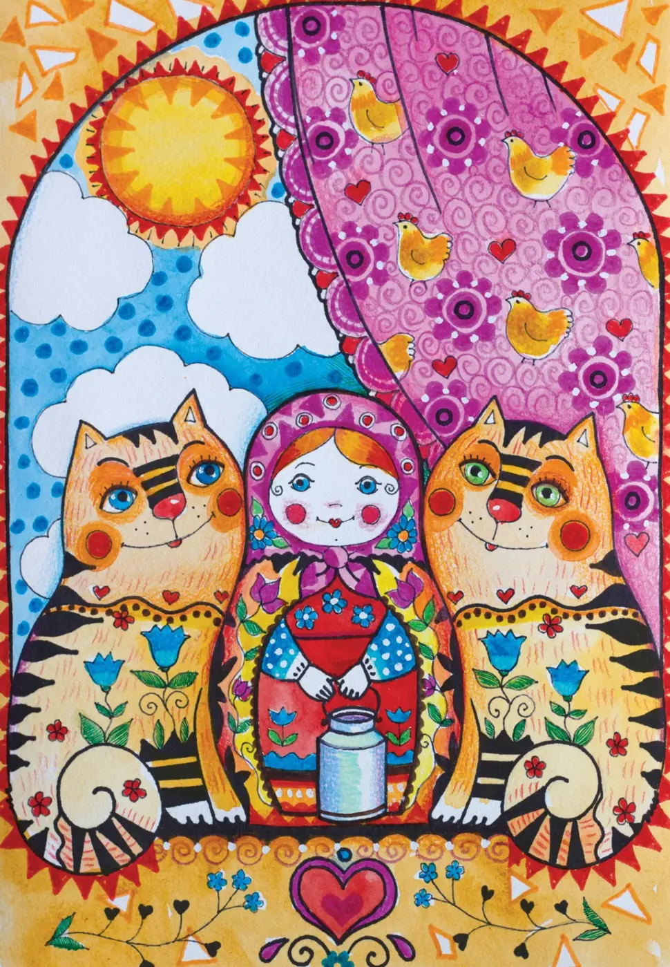 Puzzle Matryoshka