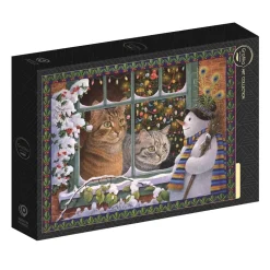 Puzzle Megatab e Mintaka e os bonecos de neve