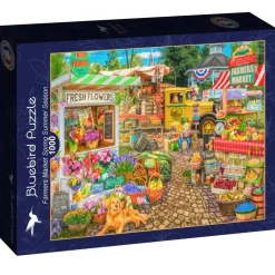 Puzzle Mercado de Agricultores Temporada Primavera Verão