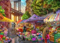 Puzzle Mercado de flores do Brooklyn