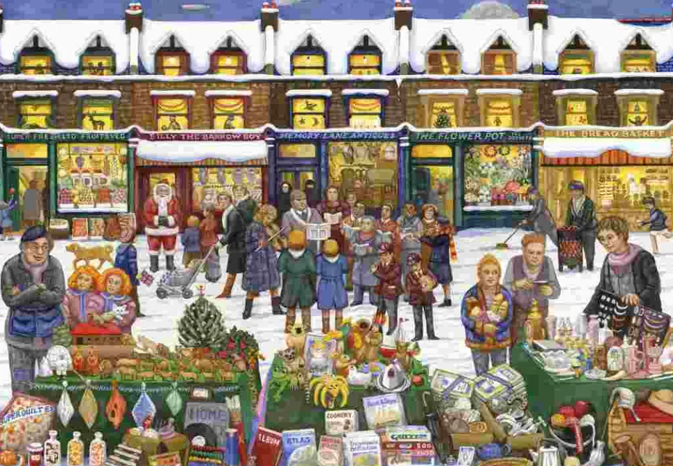 Puzzle Mercado de Natal do Alfabeto