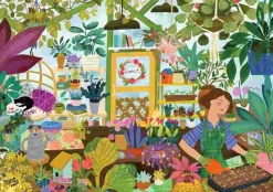 Puzzle Meu lugar feliz é na estufa