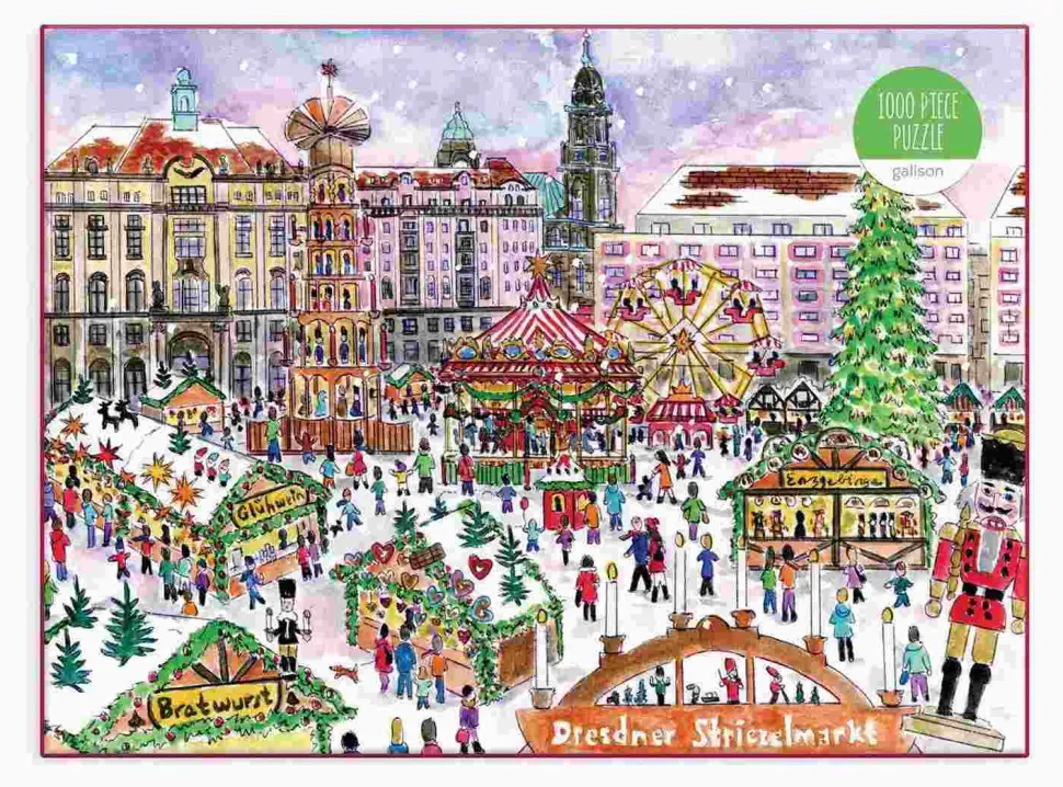Puzzle Michael Storrings: Mercado de Natal