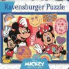 Puzzle Mickey e Minnie em uma viagem