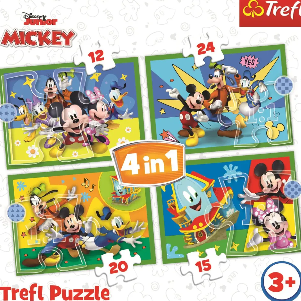 Puzzle Mickey: entre os amigos