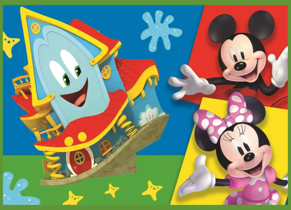 Puzzle Mickey: entre os amigos