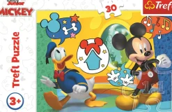 Puzzle Mickey Mouse e Ka膷er Donald 30 dielikov