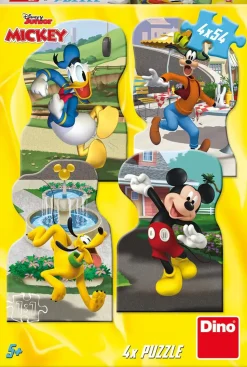 Puzzle MICKEY NA CIDADE 4x54