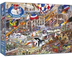 Puzzle Mike Jupp: Eu amo o fim de semana