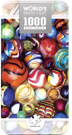 Puzzle Minipeças - as menores do mundo - todas as minhas bolinhas de gude