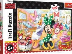 Puzzle Minnie no salão de beleza
