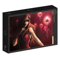 Puzzle Misstigri: Red Light Flower / 0114 /