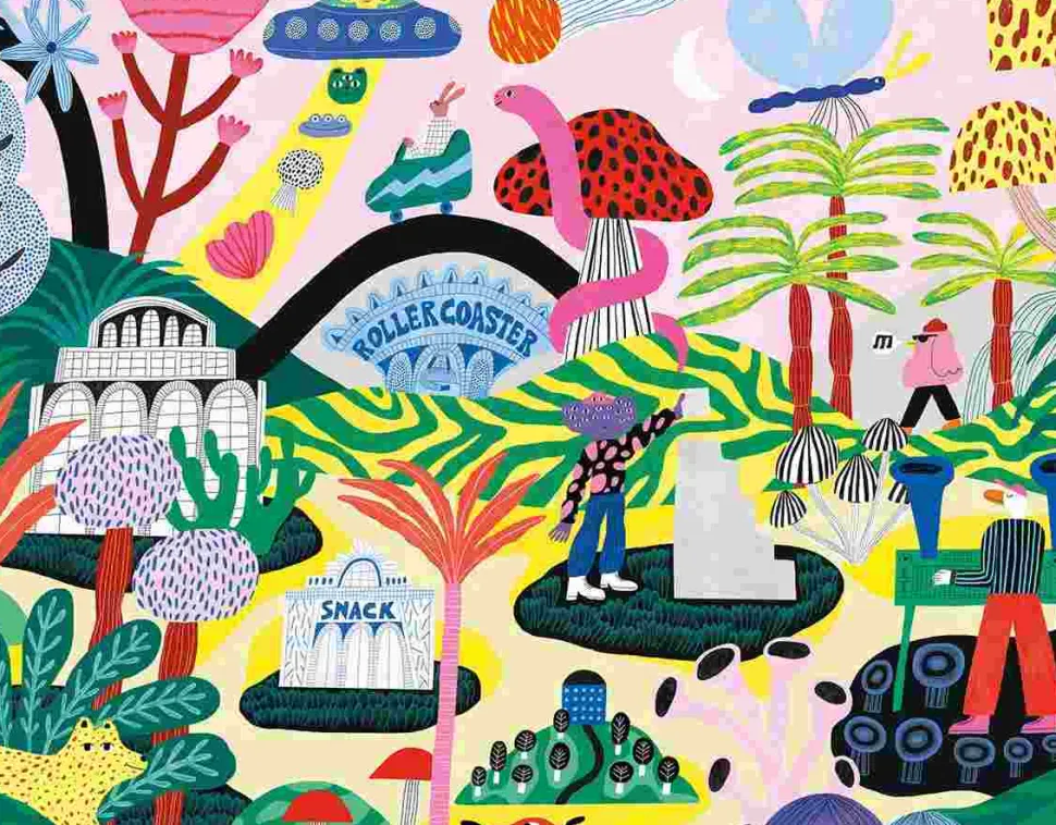 Puzzle Montanha russa