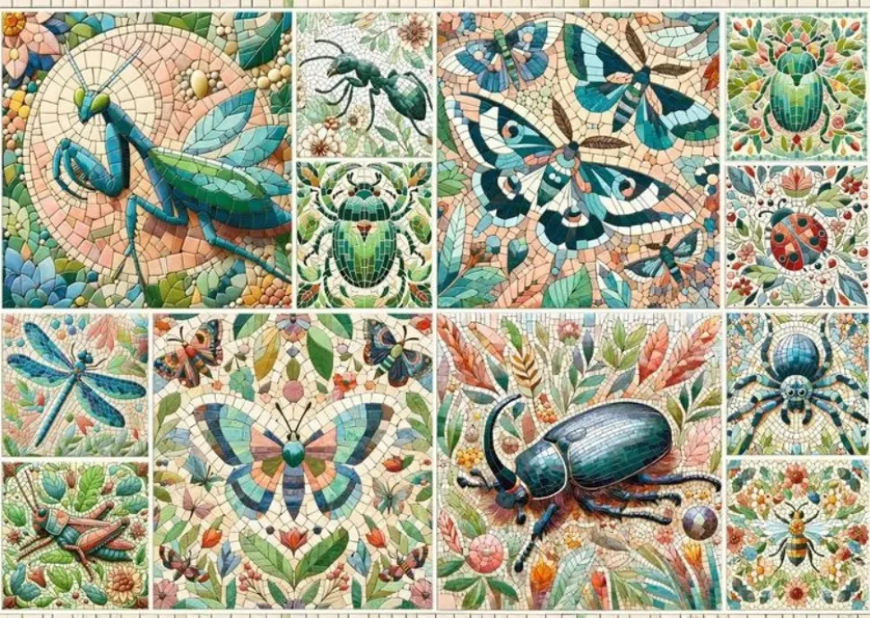 Puzzle Mosaico da Miniatura Selvagem