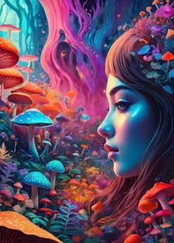 Puzzle Mundo dos Cogumelos