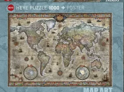 Puzzle Mundo retro