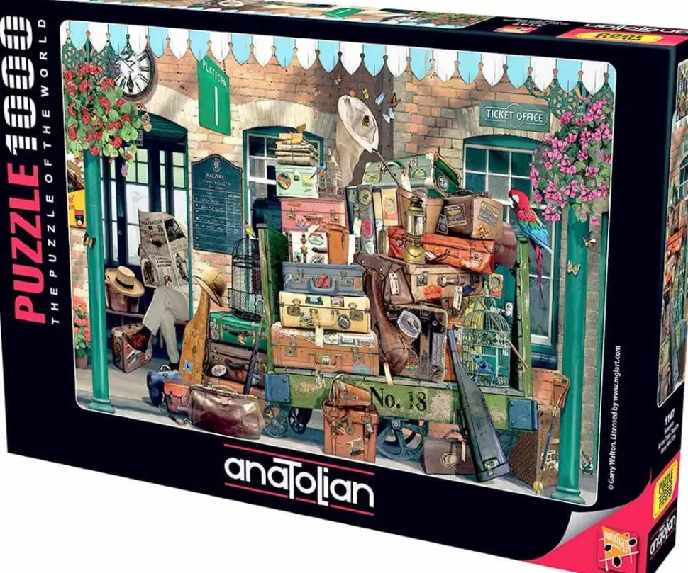 Puzzle Na estação de trem