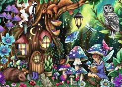 Puzzle Na Floresta Mágica