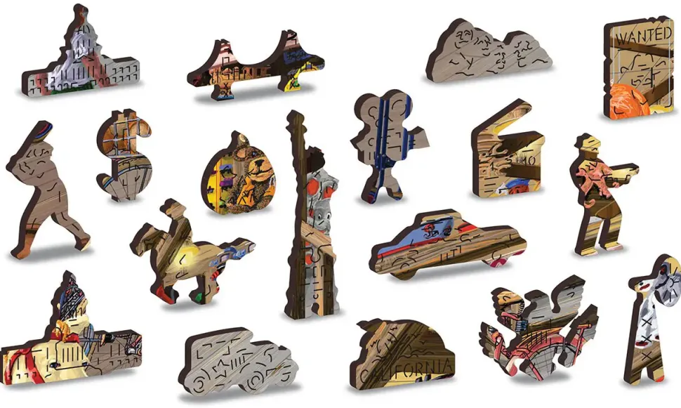 Puzzle Na loja de brinquedos