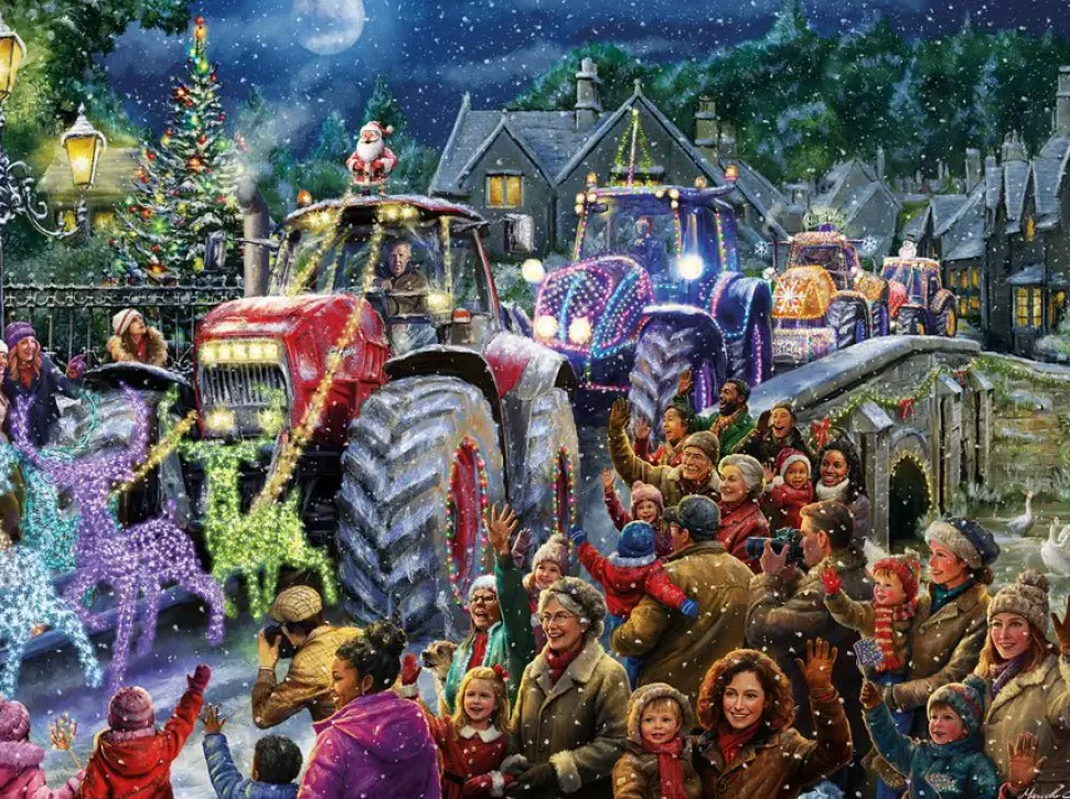 Puzzle Natal do agricultor XXL