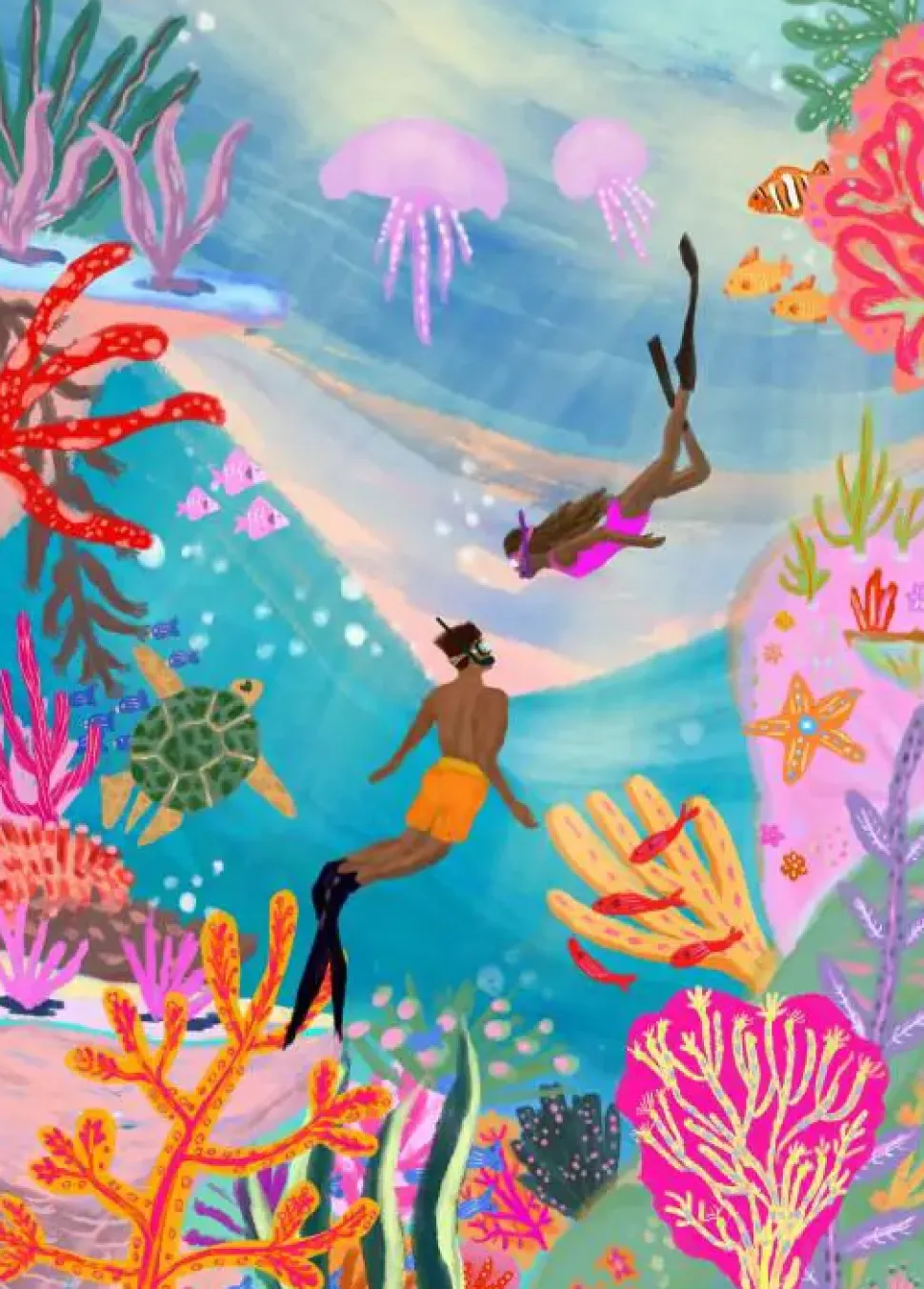 Puzzle Natação Selvagem