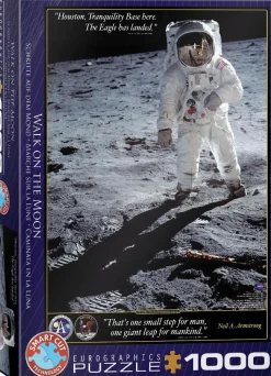 Puzzle Neil A. Armstrong: Primeiros Passos para a Lua