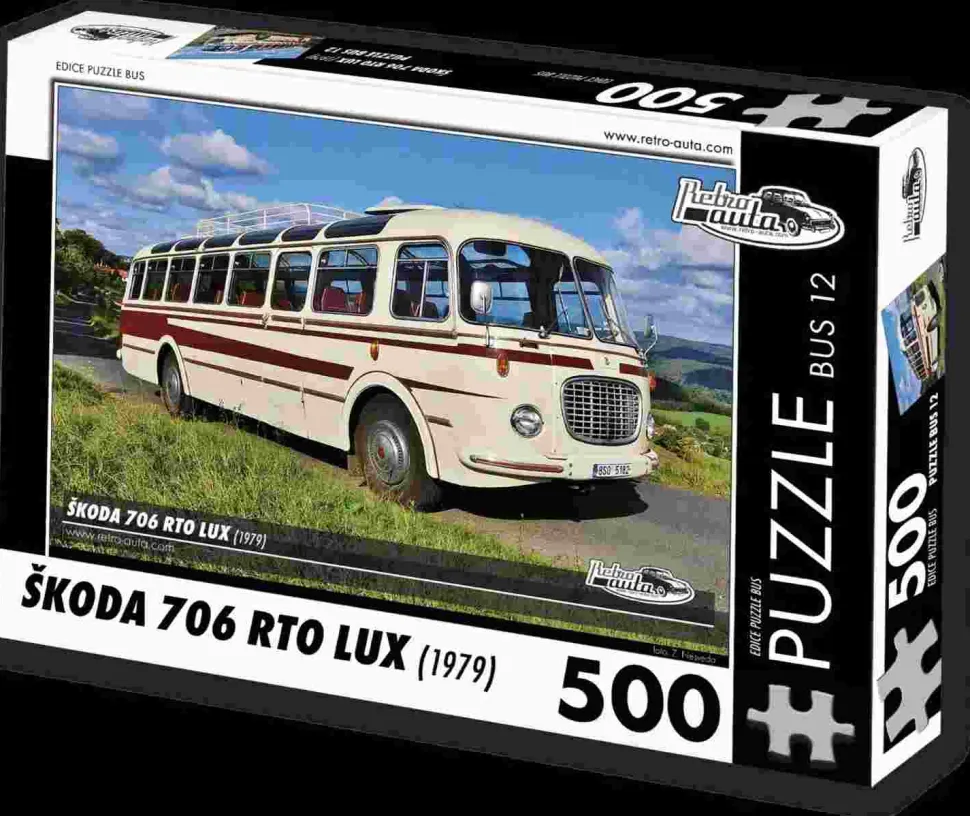 Puzzle ÔNIBUS n. 12 艩koda 706 RTO LUX (1979)