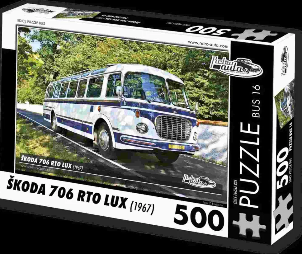 Puzzle ÔNIBUS n. 16 艩koda 706 RTO LUX (1967)
