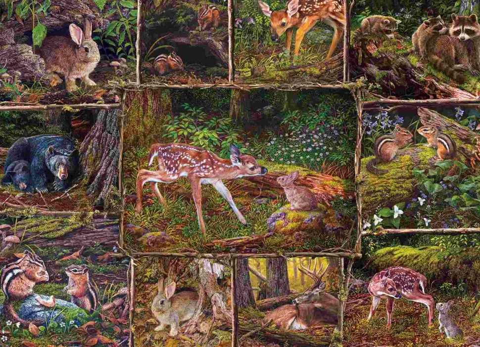 Puzzle No bosque