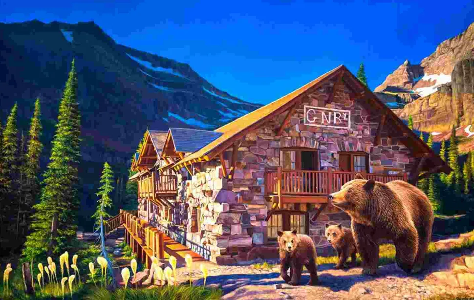 Puzzle Não há lugar para nós na estalagem