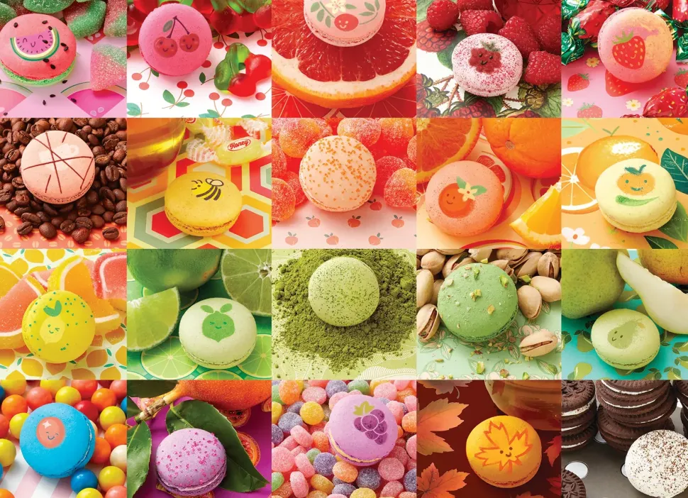 Puzzle Nom Nom Macarons