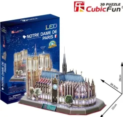 Puzzle Notre Dame LED 3D