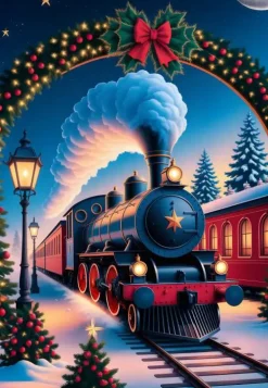 Puzzle O Comboio Mágico de Natal