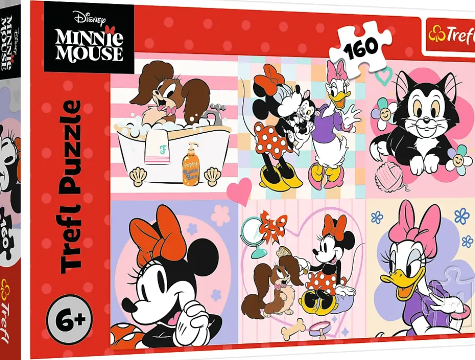 Puzzle O dia colorido da Minnie e da Margarida