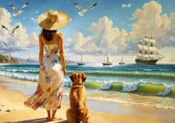 Puzzle O Horizonte Azul